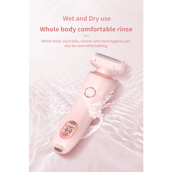 Silky Glide Pro, Silky Glide Pro -hiustenpoistaja, Ammattimainen hiustenpoistaja ajamiseen rosa