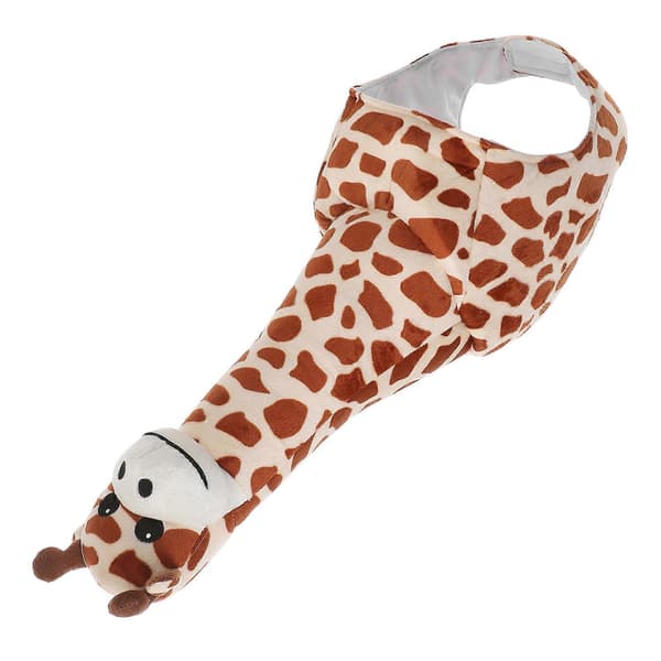 Plysj Hodeplagg Giraff Kostyme Hatt Multi 60x10cm Varmebeskyttelse 1st Multi Multi 60X10CM