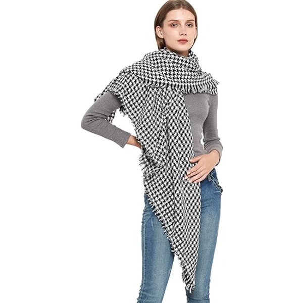 Ternet Tørklæde Blødt Varmt Tartan Sjal Kappe Tæppe Tørklæder Fashion Wrap