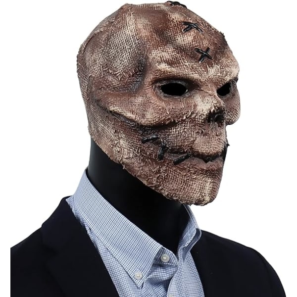 Kammottava Full Head Skull Mask Halloween Scary Latex kypärä Cosplay Party Props