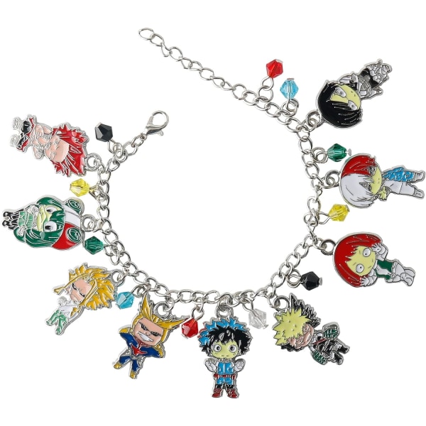 Heyone My Hero Academia Charm Armbånd, Fashion Nyhed Cool Anime Manga Figur Cosplay Serie Venskab Armbånd Elsker Smykker Fødselsdag