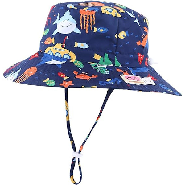 Home Prefer Børns UPF57+ Safari Solhat Åndbar Spand Hat Sommer Legehat