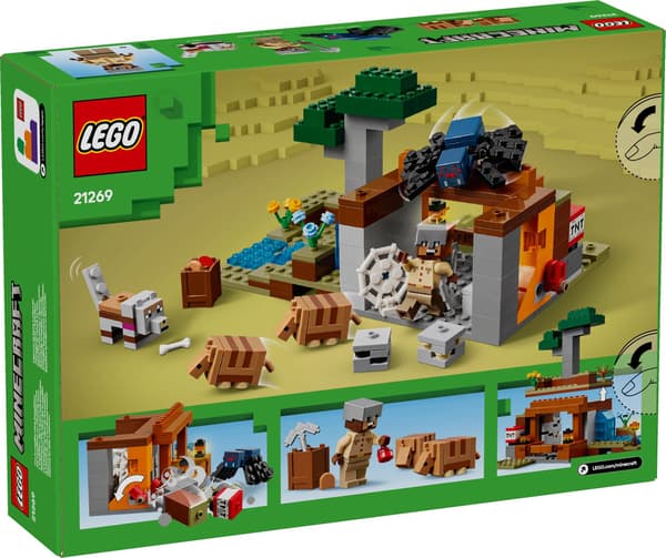 LEGO® Minecraft Ekspedisjonen til beltedyrgruven 21269 410