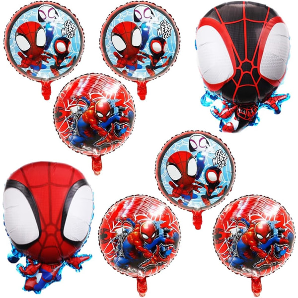 Spidey og hans fantastiske venner folie ballonger, Spidey bursdagsfest ballongdekorasjoner