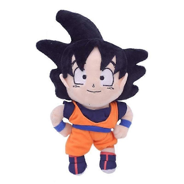 Dragon Ball Bil Dekor Anheng Plysj Leker Goku Super Sayian Blue Fylt Bick Vegeta Majin Buu Søt Plysjdukke Barnegaver Goten-B