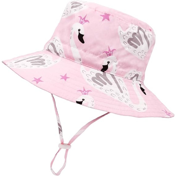 Baby Solhatt Toddler Sommarhattar UPF 50+ Baby Bucket Hat Barnstrandhattar för Babypojkar