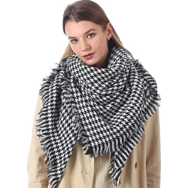 Ternet Tørklæde Blødt Varmt Tartan Sjal Kappe Tæppe Tørklæder Fashion Wrap