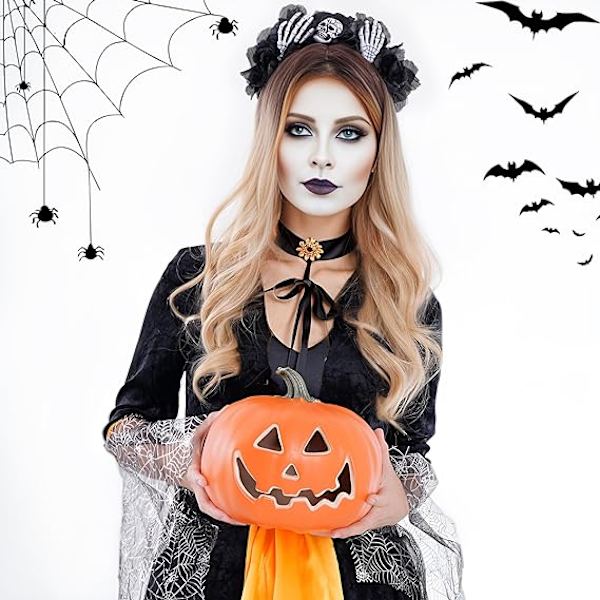 Halloween Hovedbånd Sort