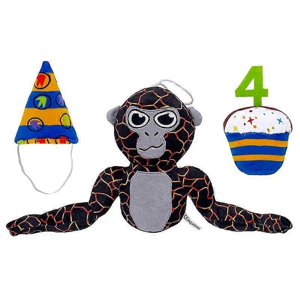 Uusi Gorilla Tag -pehmolelu pehmolelu nukke lasten lahjat 38cm