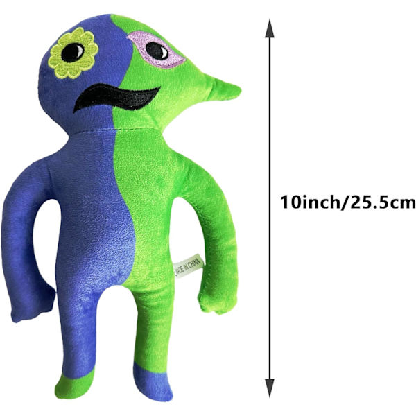 Jester Plush Garten of Banban plysjleke, 10\" Jester Garten of Banban 4 plysjdyr for fans bursdagsgave (Jester)