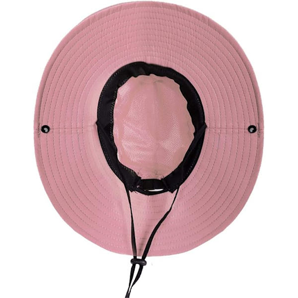 Dame Ponytail Safari Solhat, Bredskygget UV-beskyttelse Udendørs Spand Hat, Sammenfoldelig Strand Sommer Fiskeri Hat