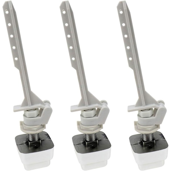 5 tum (ca 12,7 cm) toalett spolningsknapp, plast toalett sidoknapp, toalett tank beslag, knapp (3-pack)