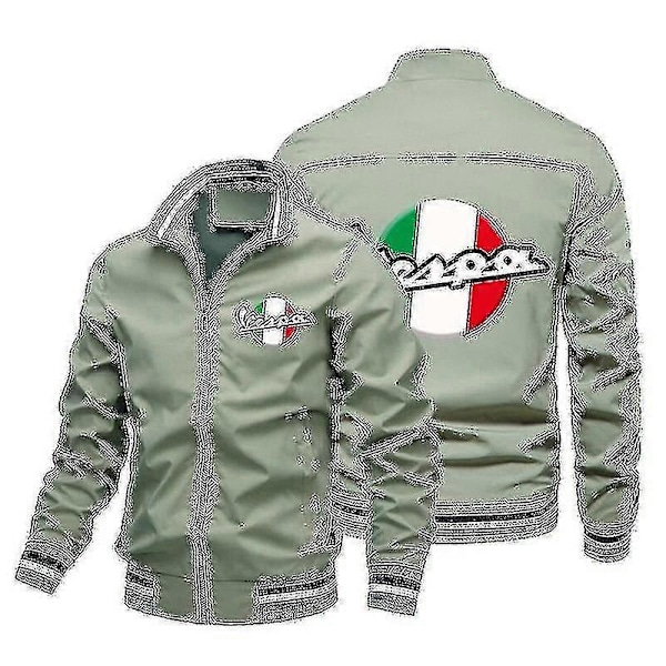 \"Laadukas miesten takki kevät ja syksy trendikäs uusi logopainatus\" 2 4XL