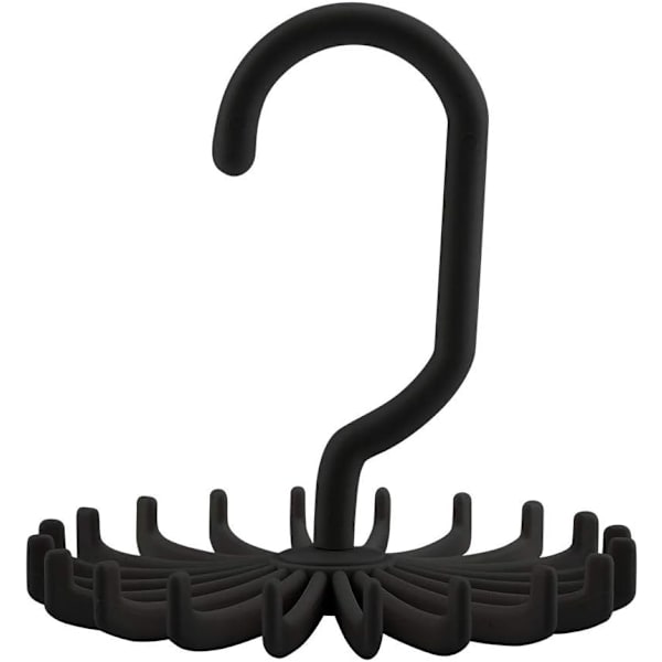 Slipsholder, 360 graders roterende slipsholder, holdbar multifunktionel slipsarrangør til slips, tørklæde, bælteopbevaring (20 stk.) (2#)
