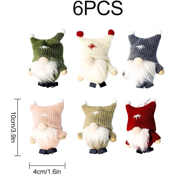 Julgransprydnader för träd, juldocka skandinavisk svensk tomte julgransdekoration svensk plysch skandinavisk GNOME Tomte