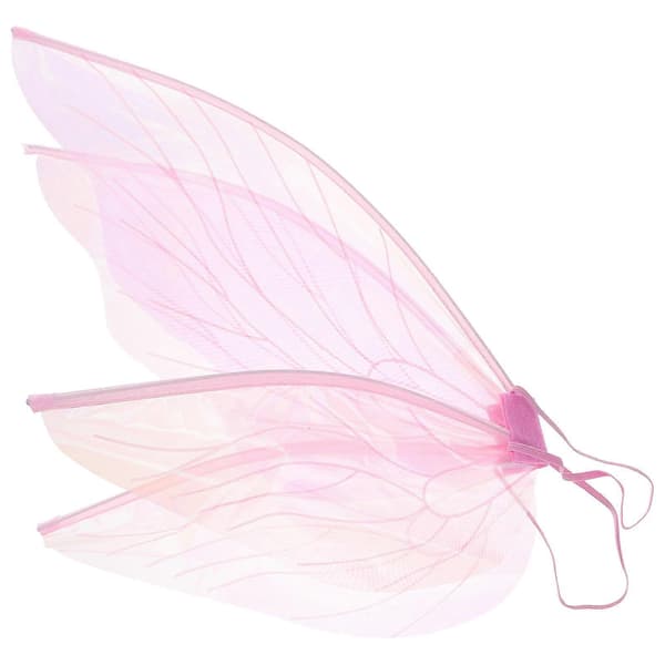 Cosplay Vinger Sommerfuglvingeform Festlige fester Kvinner Rosa Organza Tilbehør 1-pakning