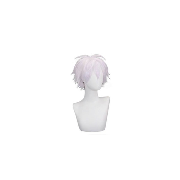 Gojo Satoru Cosplay Uniform Jujutsu Kaisen Gojo Satoru Cosplay Kostym Högstadieuniform Perukdräkt A2 XL