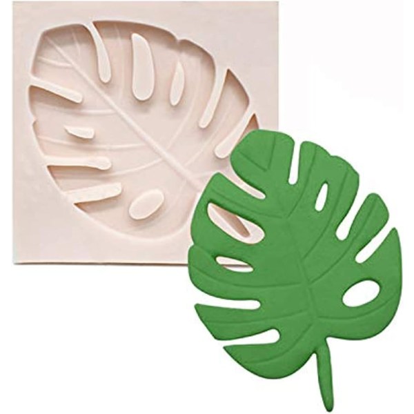 Astra Gourmet Tropical Leaf Form Godis Molds för Sugar Craft Gum Paste Tårtdekorering