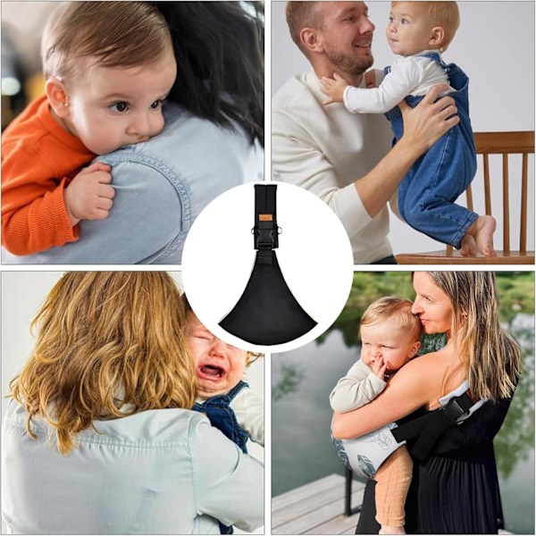 Babybærere, justerbare nyfødtbærere, hoftebærere, sidebærere, op til 15 kg Monochrome blue