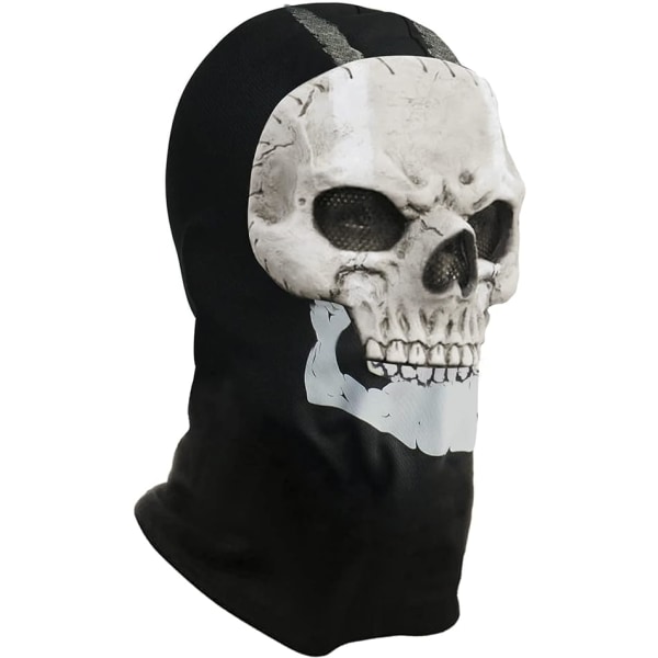 Ghost Skull Mask Full Face Unisex War Game Outdoor Sport Halloween Cosplay