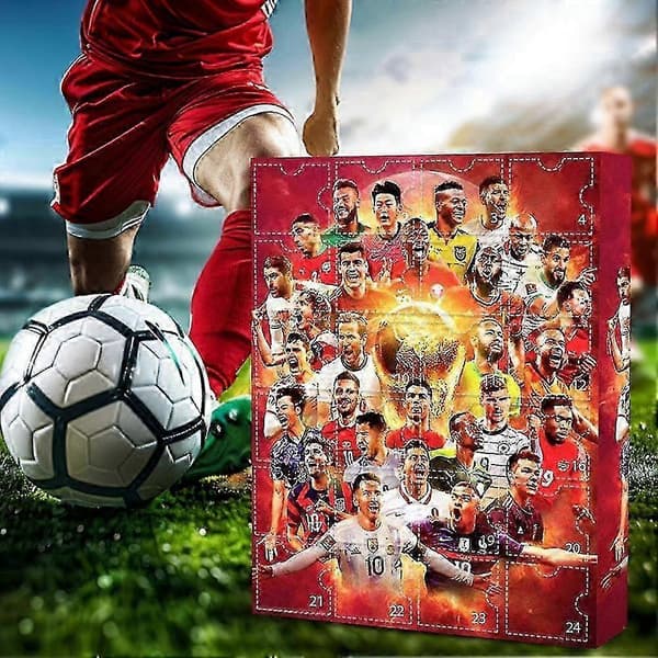24-dagers fotballjulekalender med daglige overraskelser for fans