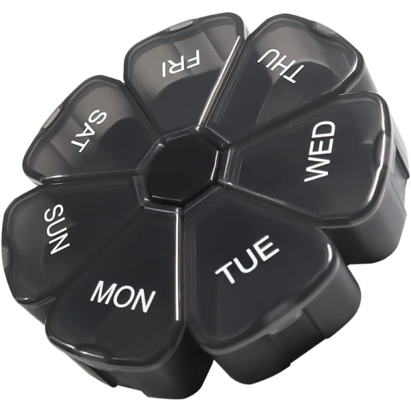 Weekly Large Pill Organizer 7 Day, Pill Box, Pill Case, Pill Container, Travel Pill Organizer, Pill Holder, Pill