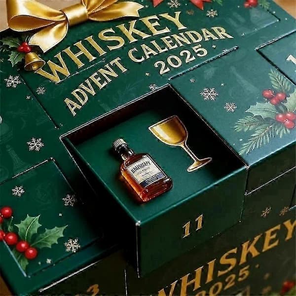 Whisky Adventskalender for Jul - Festlig Nedtelling til Ankomsten av 2025 CLASSIC WHISKEY