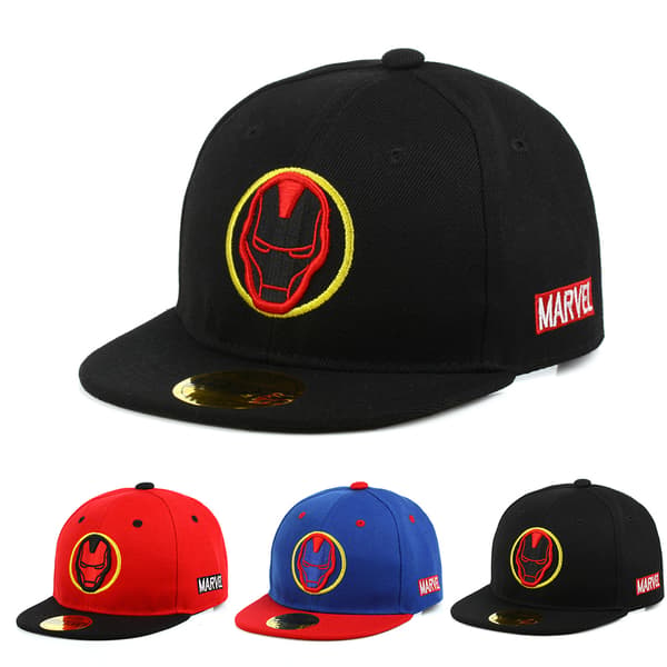 Iron Man Baseball-lippis Lasten Lippis Ulkoilulippis Pojille Lasten Lippis blue