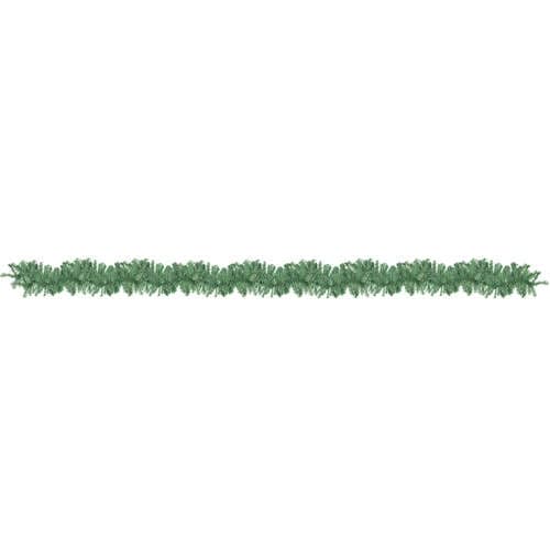 Julepynt, fargerike kuler, blomstergirlander, 2,7 m julebar rotting, grønt sceneoppsett 1750