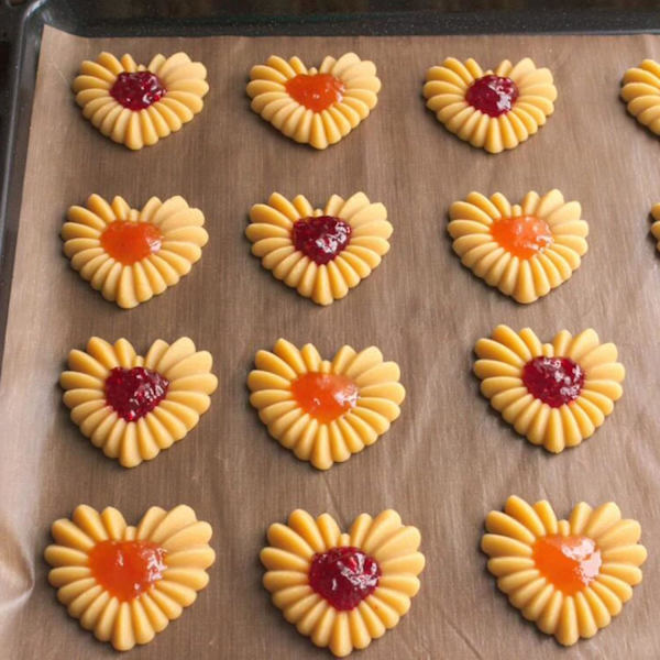 Træ Cookie Form og Biscuit Stempel, 3D Prægningsværktøj til Bagning af Cookies, Personlig Håndpresset Design Cookie Presser Stempler (Rund)