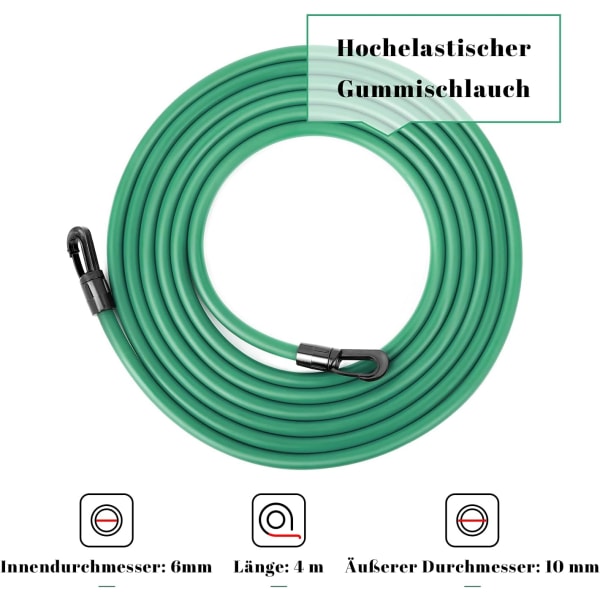 Simutrustning för simmotståndsträning - 6*10*4 Bluesport-utrustning