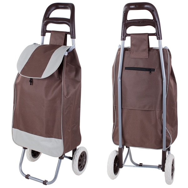 Sommarrea Shoppingvagn / Dramatenväska - Rullväska Brown Brun