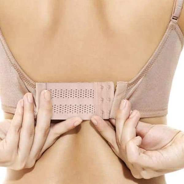 12-pack flexibla bh-förlängningsband 2/3/4 krokar justerbart bh-band