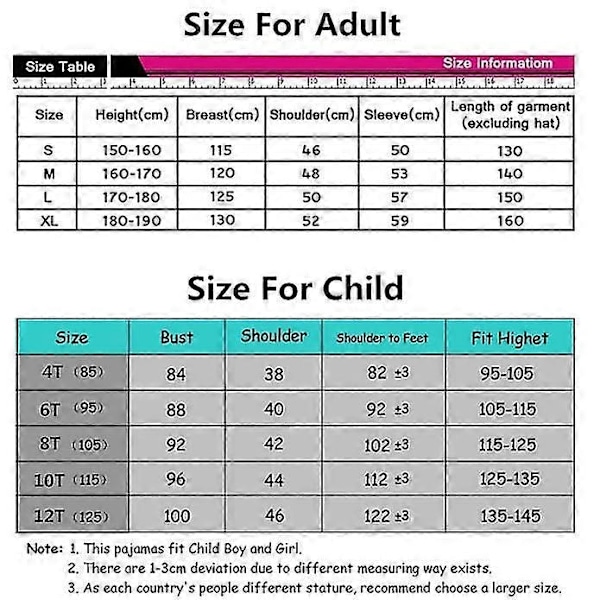 Heta påskerbjudanden! Enhörningskatt Onesies Vuxna Djur Stitch totoro Onesie Kvinnor Män Par Vinter Pyjamas Kostym Sovkläder Hemmakläder-xindaren 3d ca 3d cat 10t(height 125-135cm