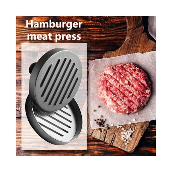 Hamburgarepress - Perfekt formad, non-stick hamburgarepress, pattyform