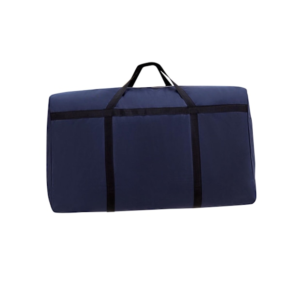 Klädförvaringslåda Weekender Övernattningsväska Organizer Behållare Väska Holdall Väska Mörkblå 90x55x28cm