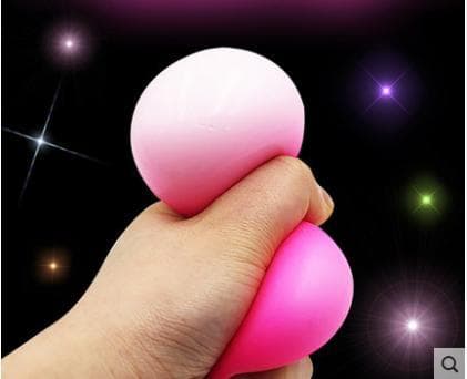 Sommarrea 3st Sticky Ball Glowing Globbles Squash Fidget Leksaker