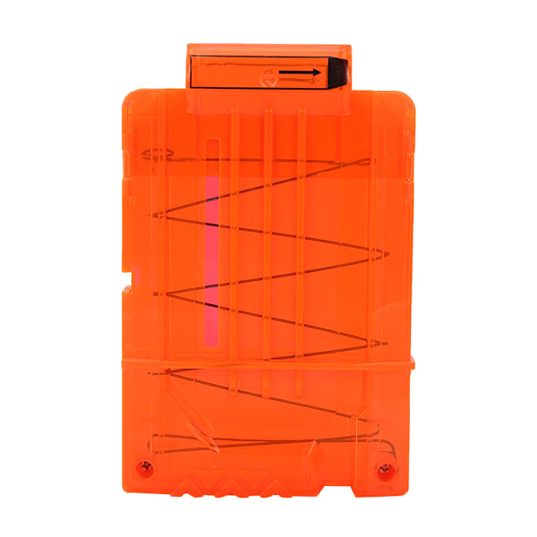 Mjuk kula magasin plastpatron magasin leksakspistol (5 pil transparent orange)