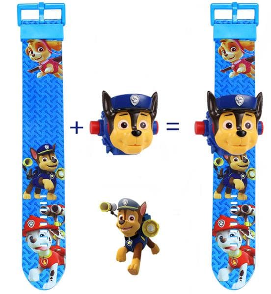 Sommarrea Paw Patrol klocka med projektorfunktion - 24 bilder