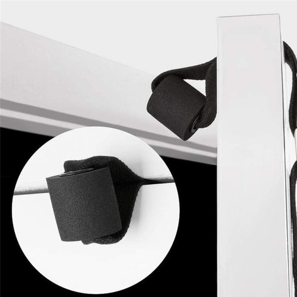 Benssträckningsband - Enkel installation på dörr - Dans- och gymnastikövning Flexibilitetsträckningsrem