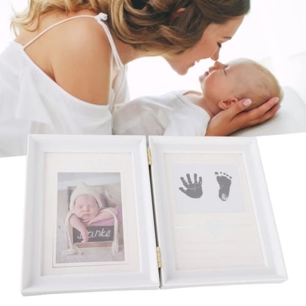 HURRISE Baby Hand Kit, Fullmåne Baby Minnesram, Fotobelysningsarmatur