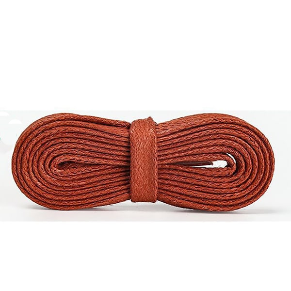 Heta påskerbjudanden! Stilrena slitstarka vaxade skosnören 1/1.2/1.4/1.6M Burgundy 1M 1M 1M Rödbrun