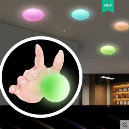 Sommarrea 3st Sticky Ball Glowing Globbles Squash Fidget Leksaker