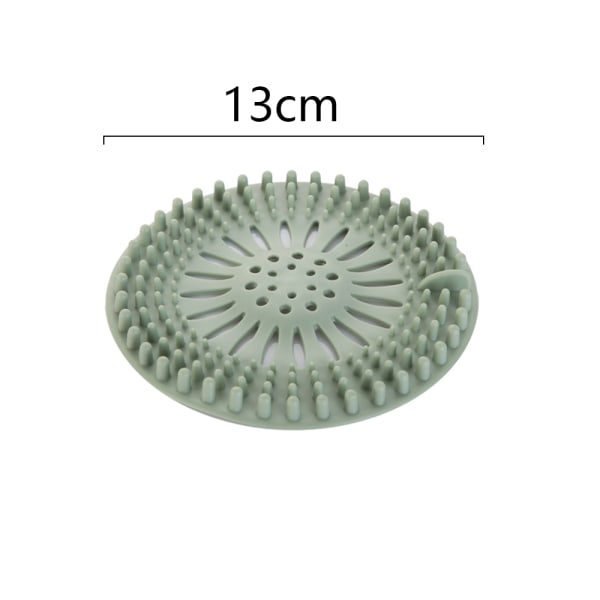 5 st silikonhårpropp duschavloppslock diskbänkssil för badrum, badkar och kök