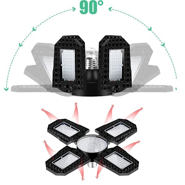 LED Växtlampa Plant Light Trädgårdsodlingslåda Ökad Avkastning LED-lampor (100w)