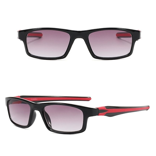 Heta påskerbjudanden! Läsglasögon Solglasögon RÖD STYRKA 350 Röd Red Strength 350