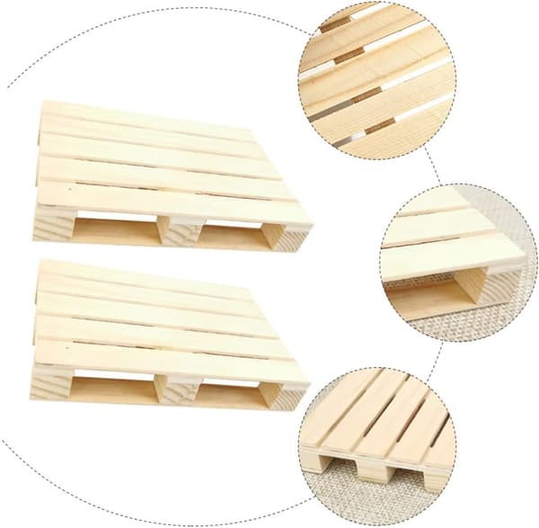 2pcs Wooden Coasters Base Multifunctional Cup Holder Non-slip Design for Coffee Mat Teapot Base and Kettle Holder