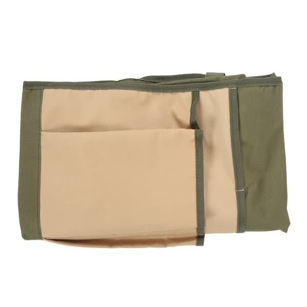 Hageforkle Grønn Khaki 600D Oxford Stoff Flere Lommer Slitesterkt Justerbart Spenne Arbeidsforkle for Hage