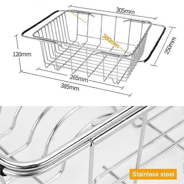 Tiskiteline keittiöön, tiskialtaan kori