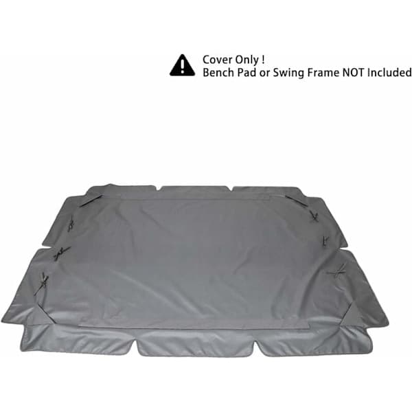 Replacement Canopy for 3-Seater Garden Swing, Waterproof UV Protection Replacement Cover for Swing
